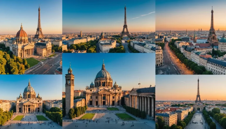 top 5 des villes à visiter en europe