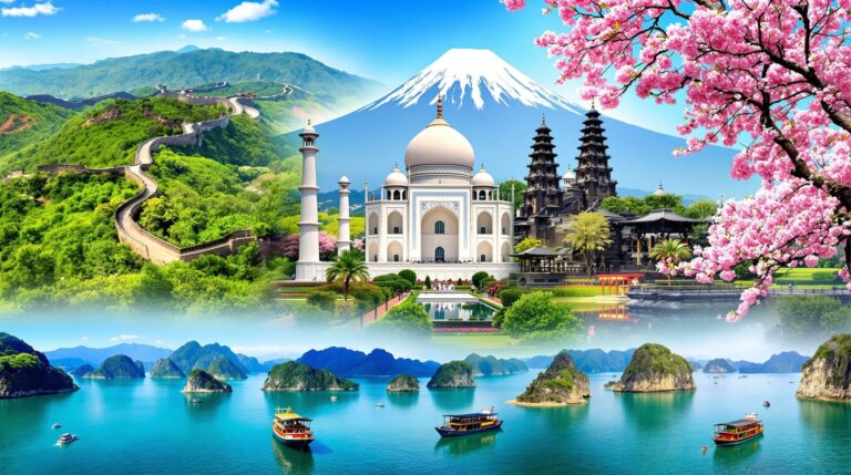 Les meilleures destinations d’Asie à visiter