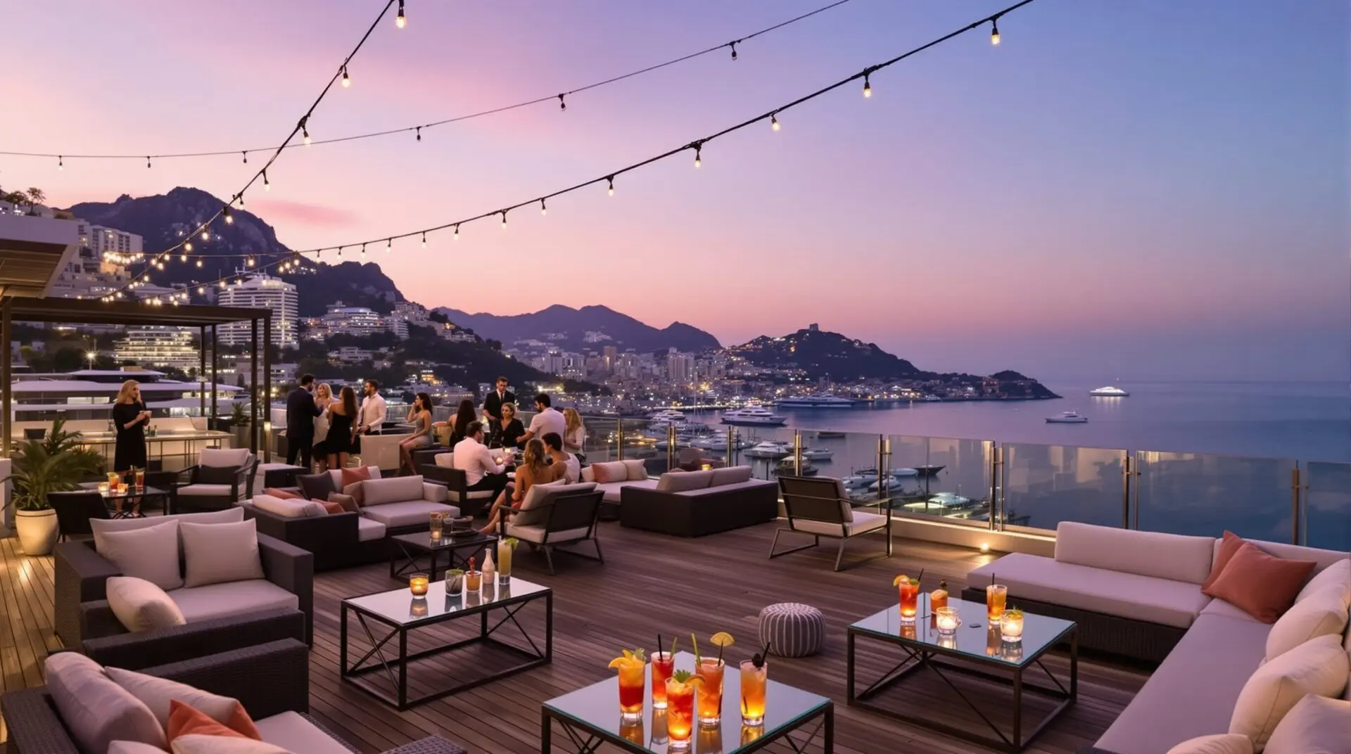 soirée à monaco